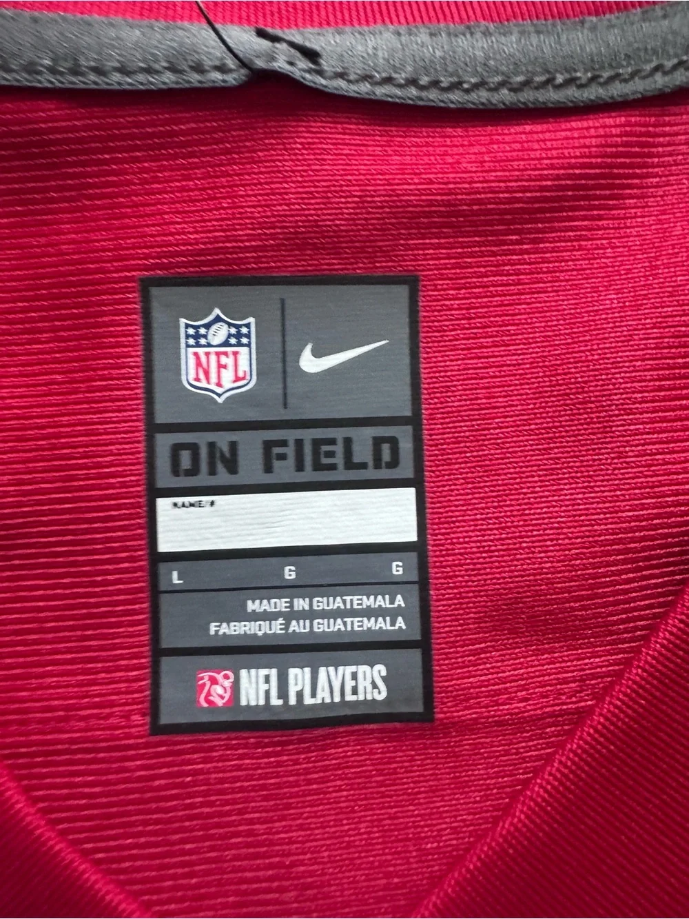 Nike San Francisco 49ers Lance NFL Jersey Women's Size Large - NWT
